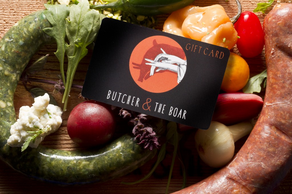 Butcher and The Boar Gift Cards
